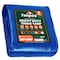 Tarpco Safety Heavy Duty Tarp, 30 ft x 0.5 mm H x 20 ft W, 7 Mil, Blue, Polyethylene TS-205-20X30 - alternate 1